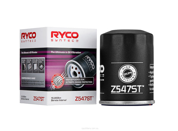 Ryco Z547ST High Efficiency Oil Filter for Honda Nissan Infiniti