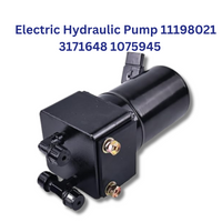 OEM Electric Hydraulic Pump Cab Hood Tilt Lift 11198021 Fits Volvo Dump Truck A25F, A40G, A30F, A35F, A30G