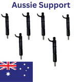 OEM Fuel Injector 233-1161 10R-7598 Set of 6 Fits Caterpillar 3306 320C 320D 318C